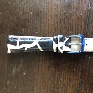 Michele Leather Watch Band